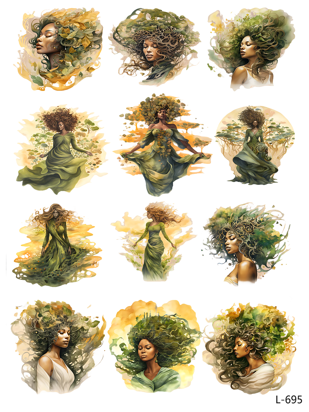 3D embossed stickers (A5 size, 15cm*20cm)