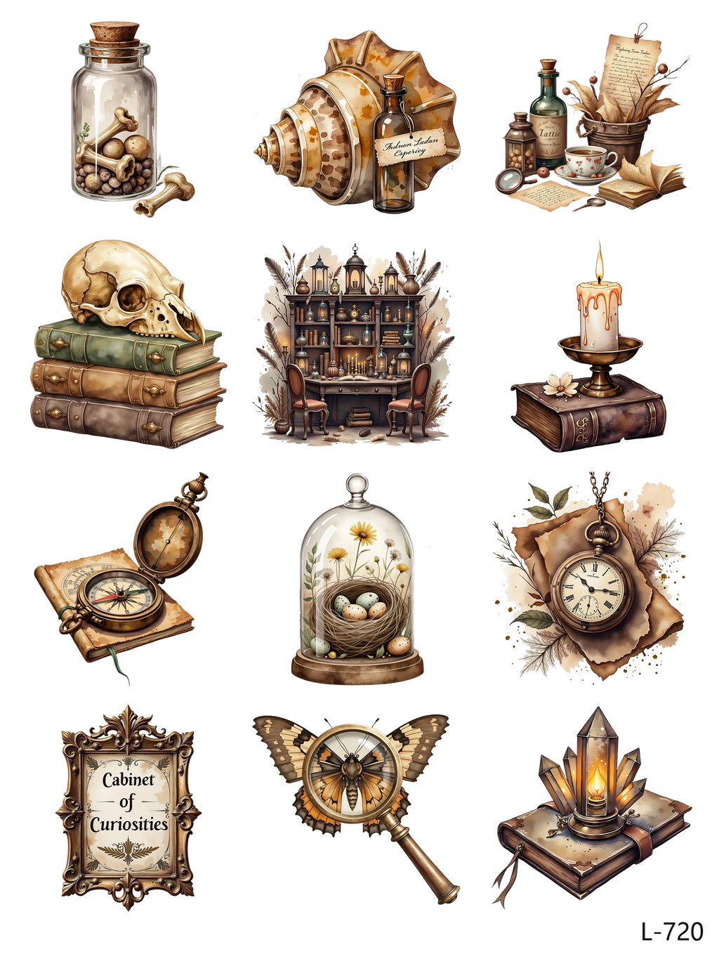 3D embossed stickers (A5 size, 15cm*20cm)
