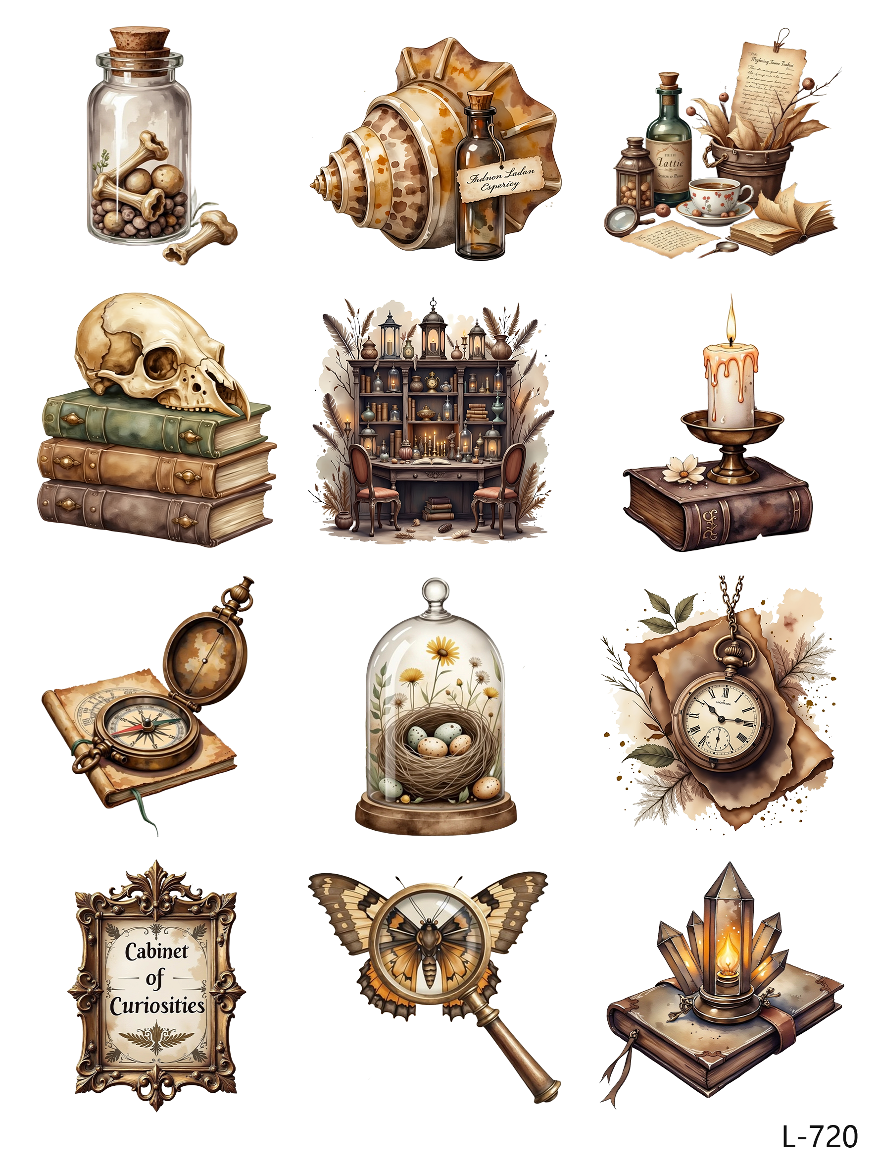 3D embossed stickers (A5 size, 15cm*20cm)