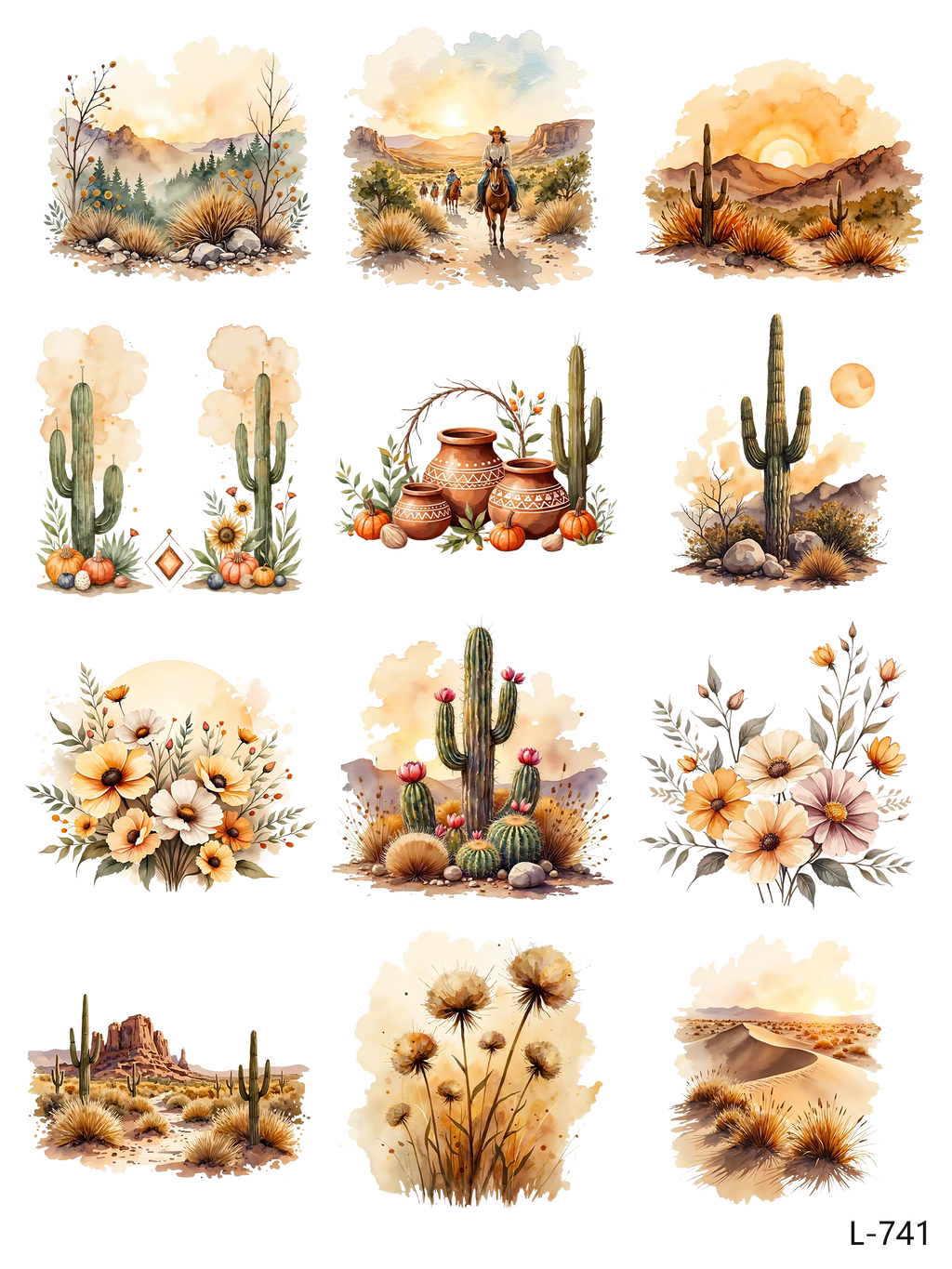 3D embossed stickers (A5 size, 15cm*20cm)