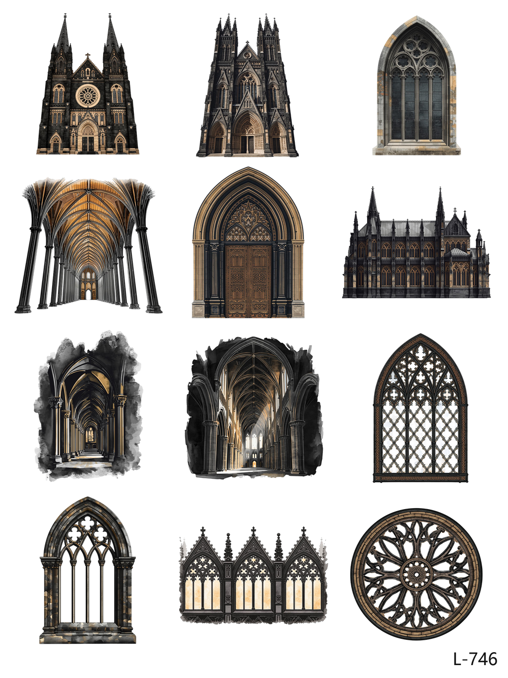 3D embossed stickers (A5 size, 15cm*20cm)