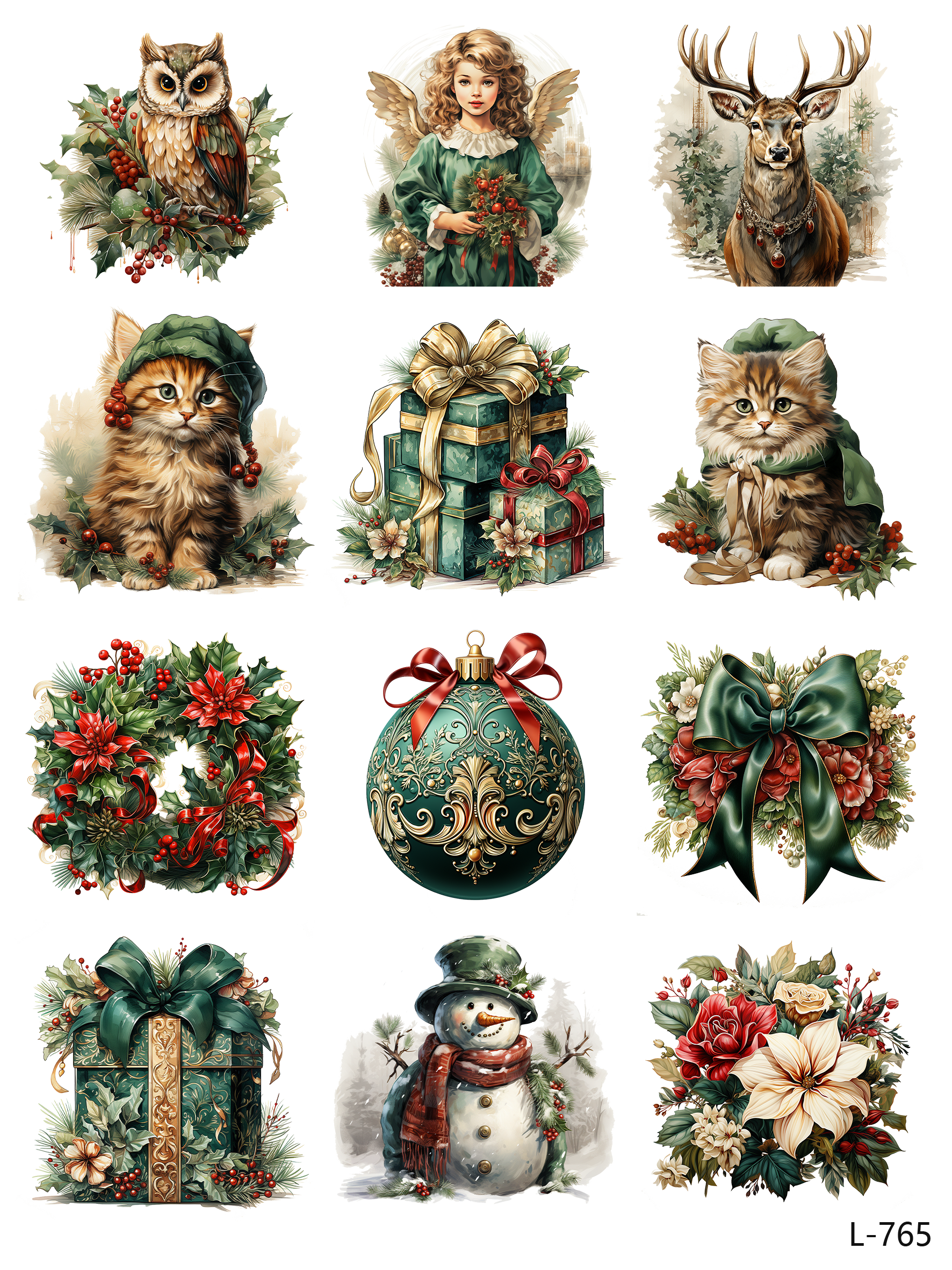 3D embossed stickers (A5 size, 15cm*20cm)