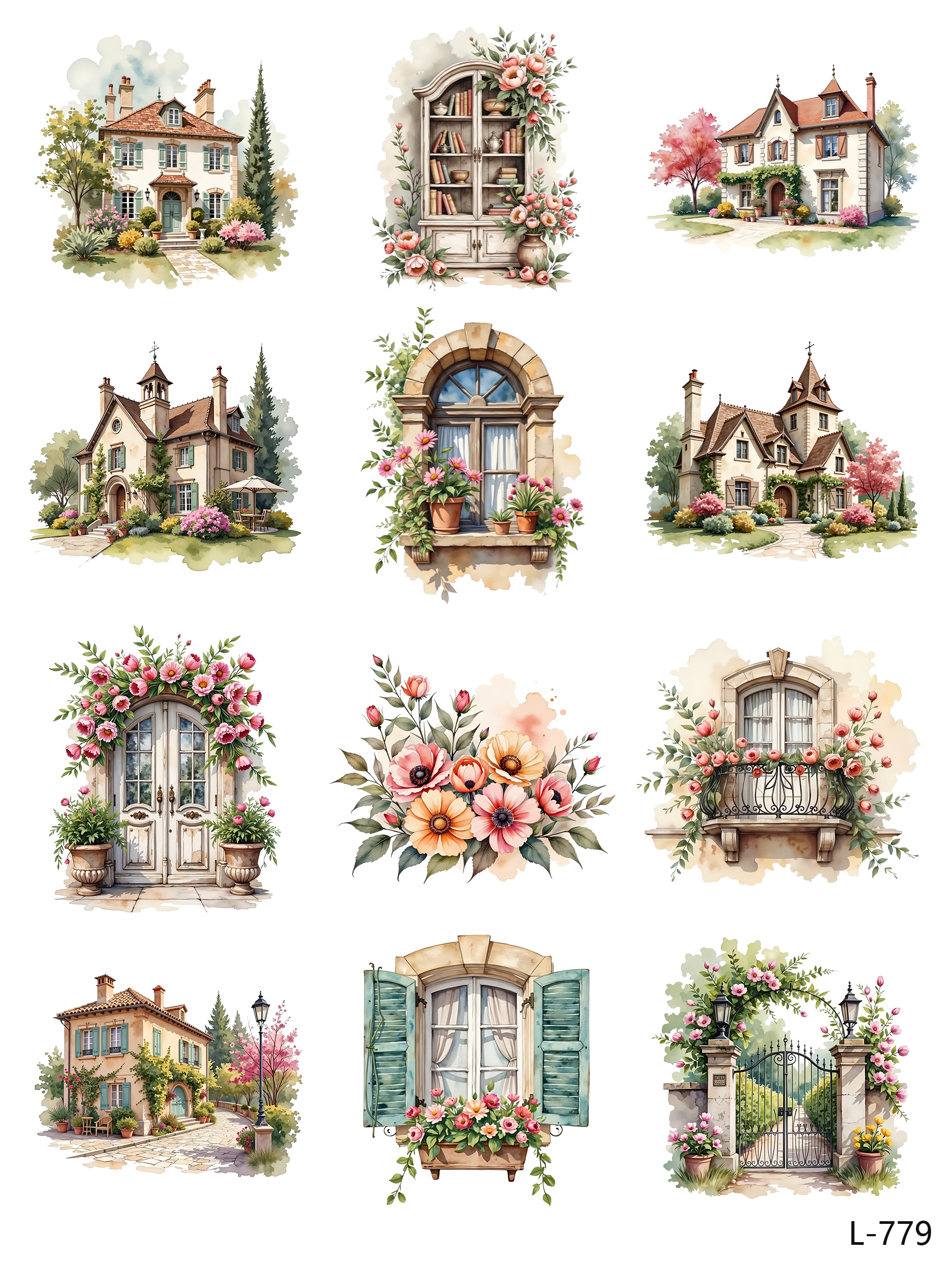 3D embossed stickers (A5 size, 15cm*20cm)