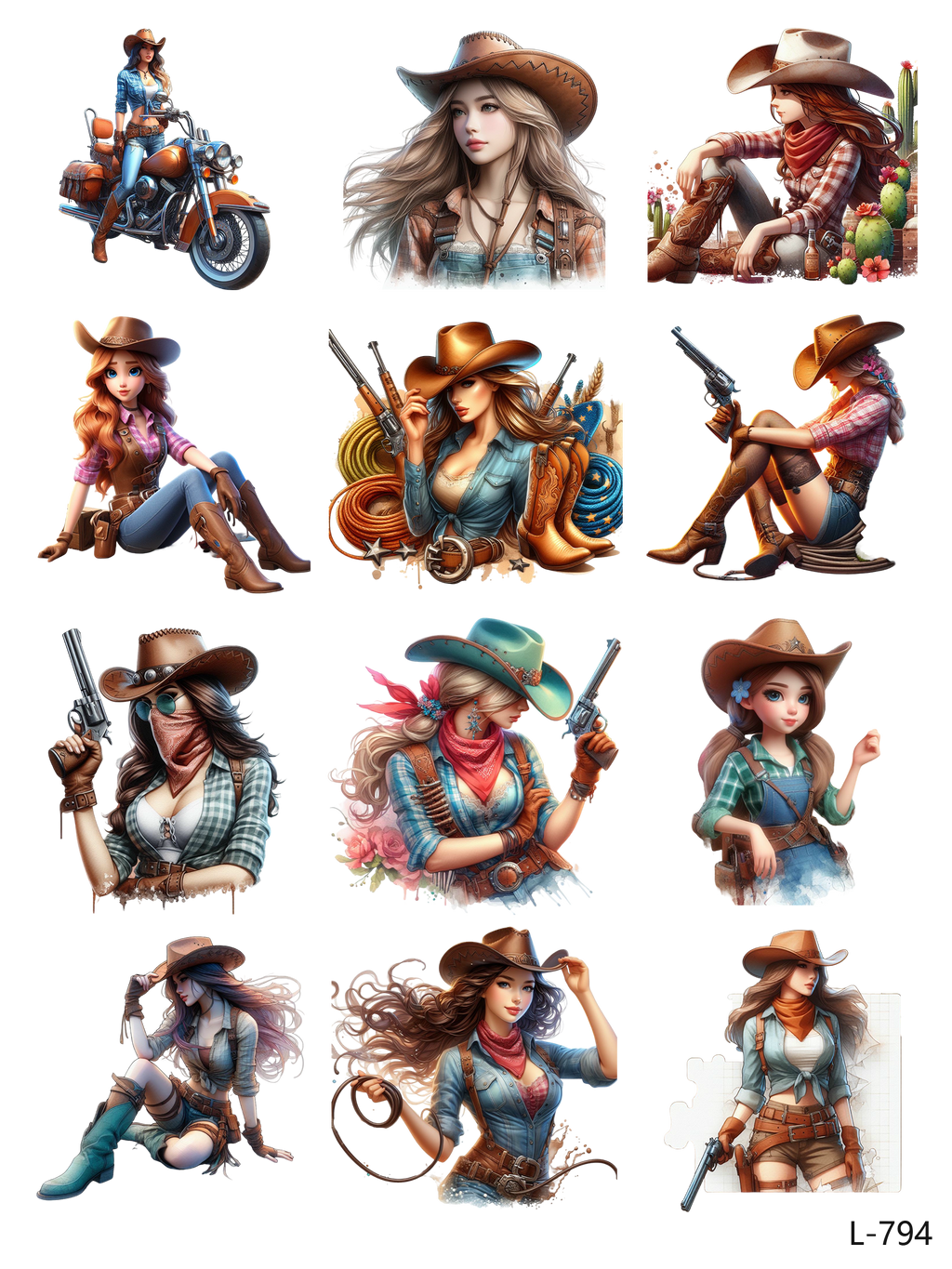 3D embossed stickers (A5 size, 15cm*20cm)