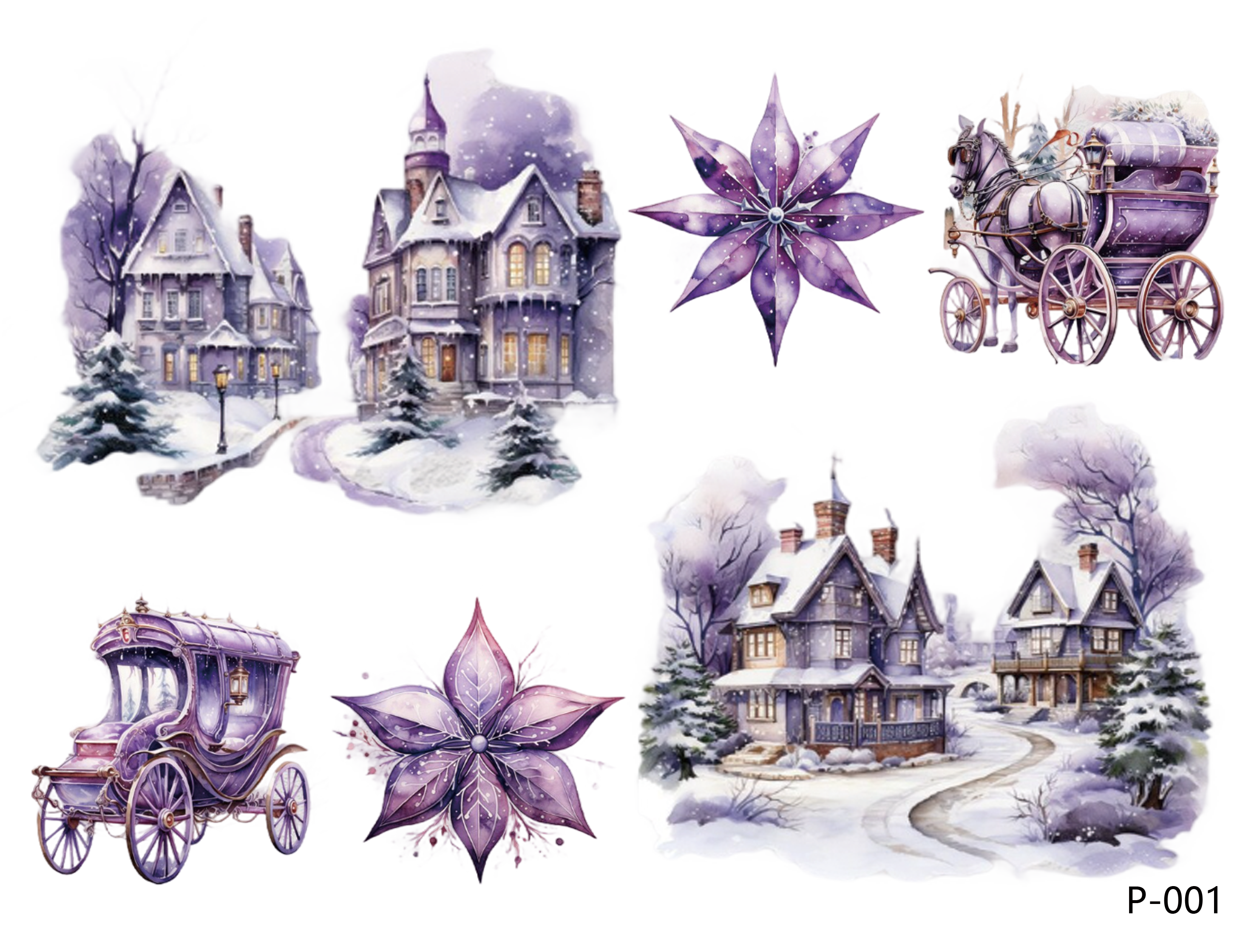 3D embossed stickers (B5 size, 12.5cm*9.5cm)