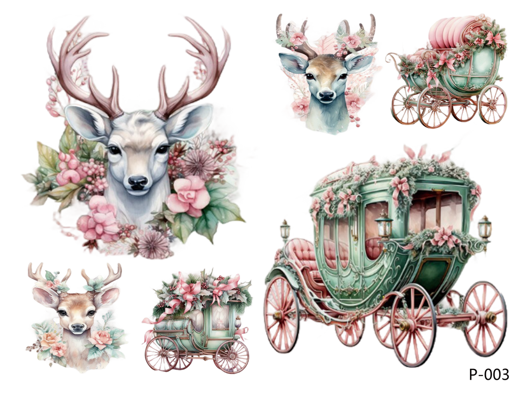 3D embossed stickers (B5 size, 12.5cm*9.5cm)