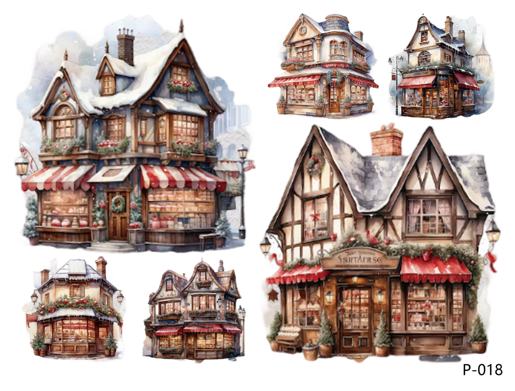 3D embossed stickers (B5 size, 12.5cm*9.5cm)