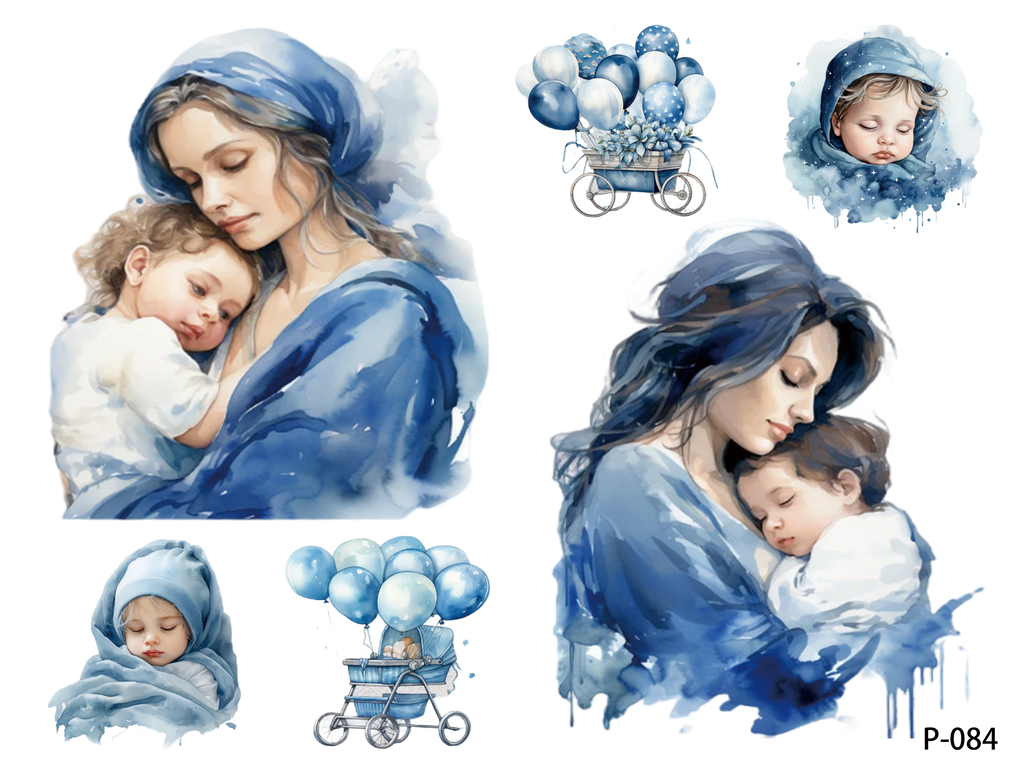 3D embossed stickers (B5 size, 12.5cm*9.5cm)