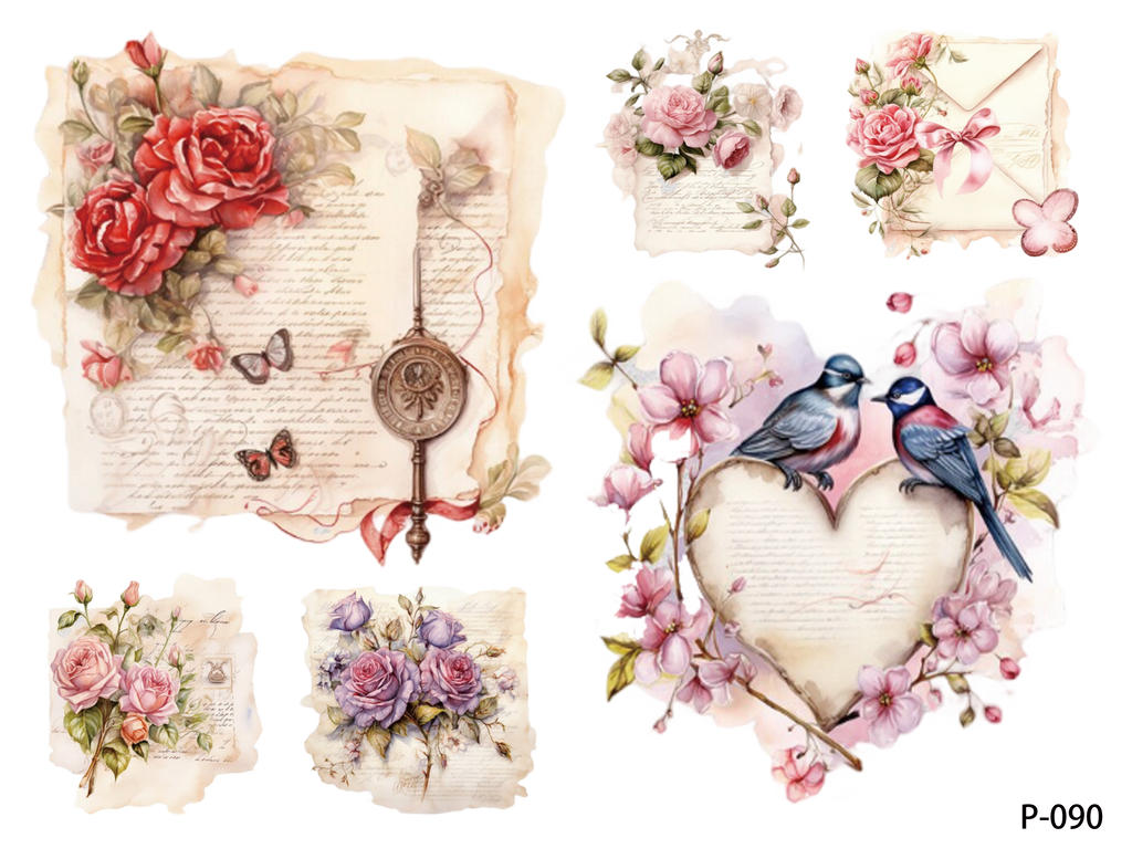 3D embossed stickers (B5 size, 12.5cm*9.5cm)