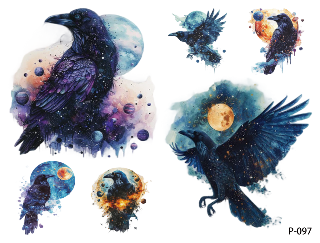 3D embossed stickers (B5 size, 12.5cm*9.5cm)