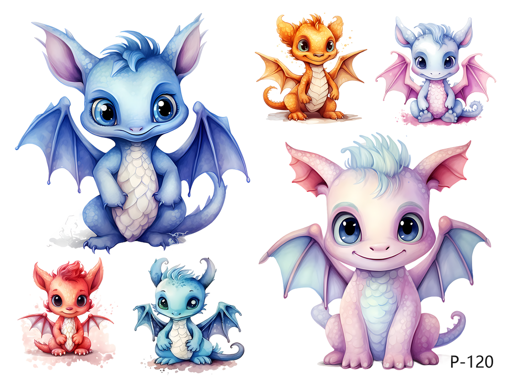 3D embossed stickers (B5 size, 12.5cm*9.5cm)