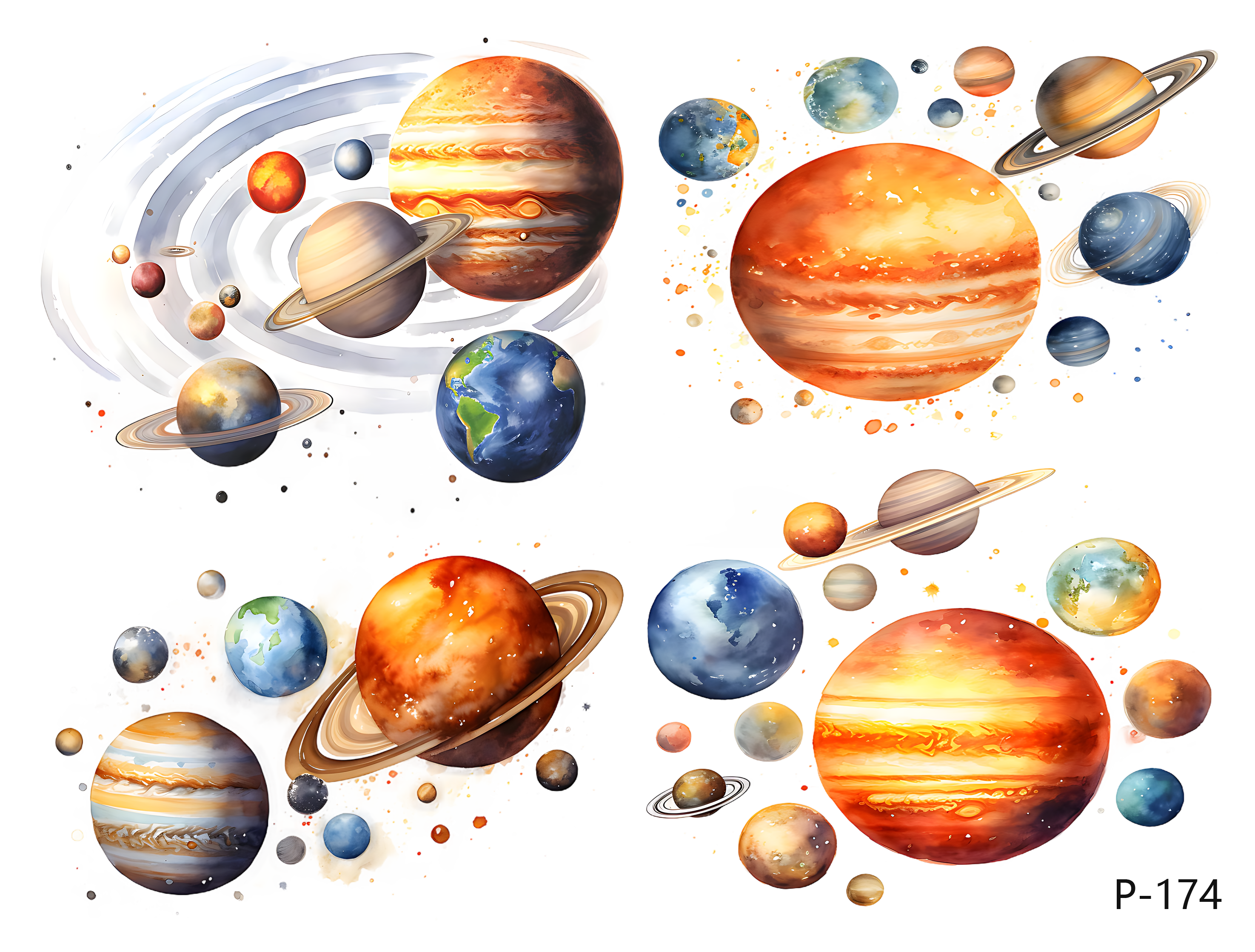 3D embossed stickers (B5 size, 12.5cm*9.5cm)