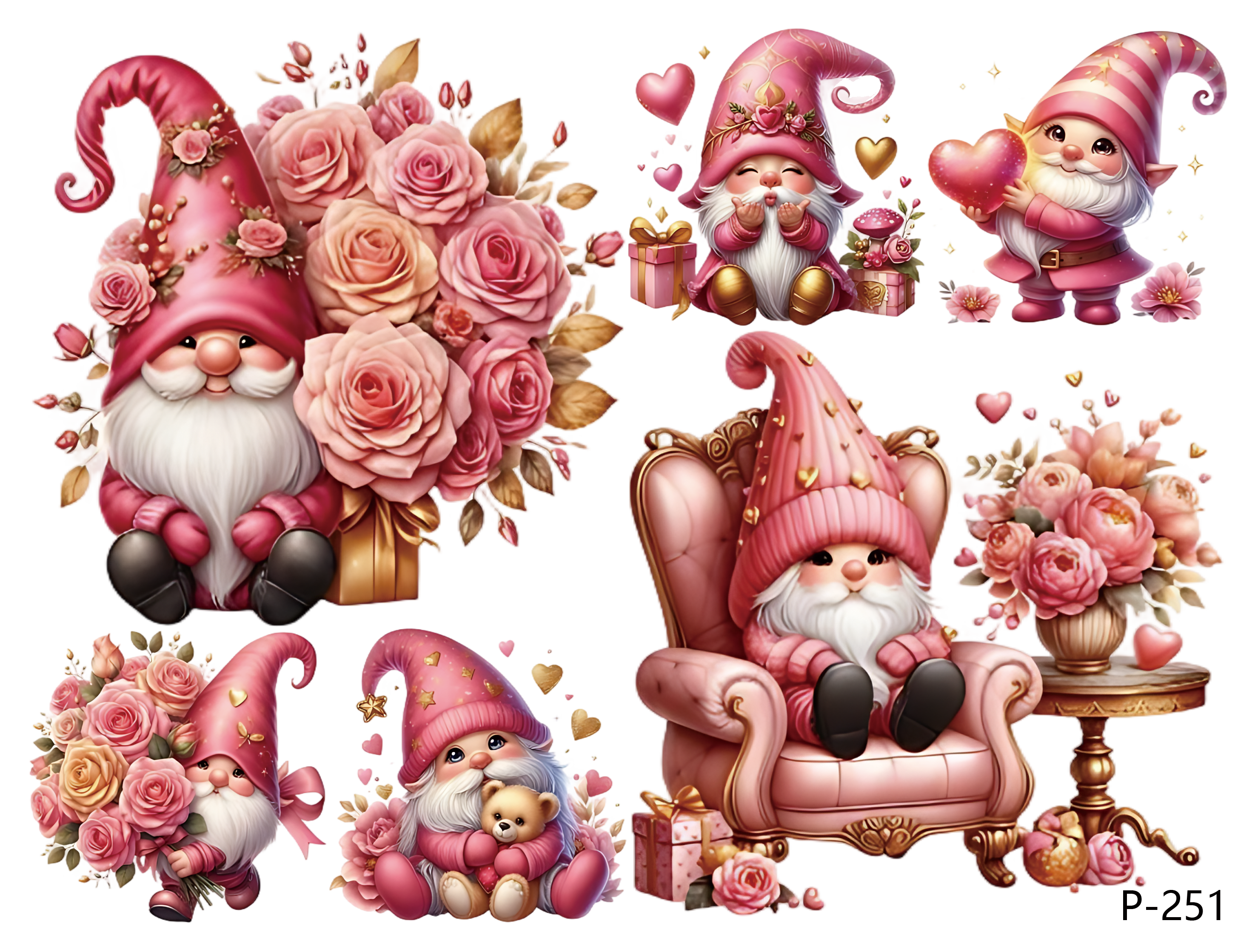 3D embossed stickers (B5 size, 12.5cm*9.5cm)