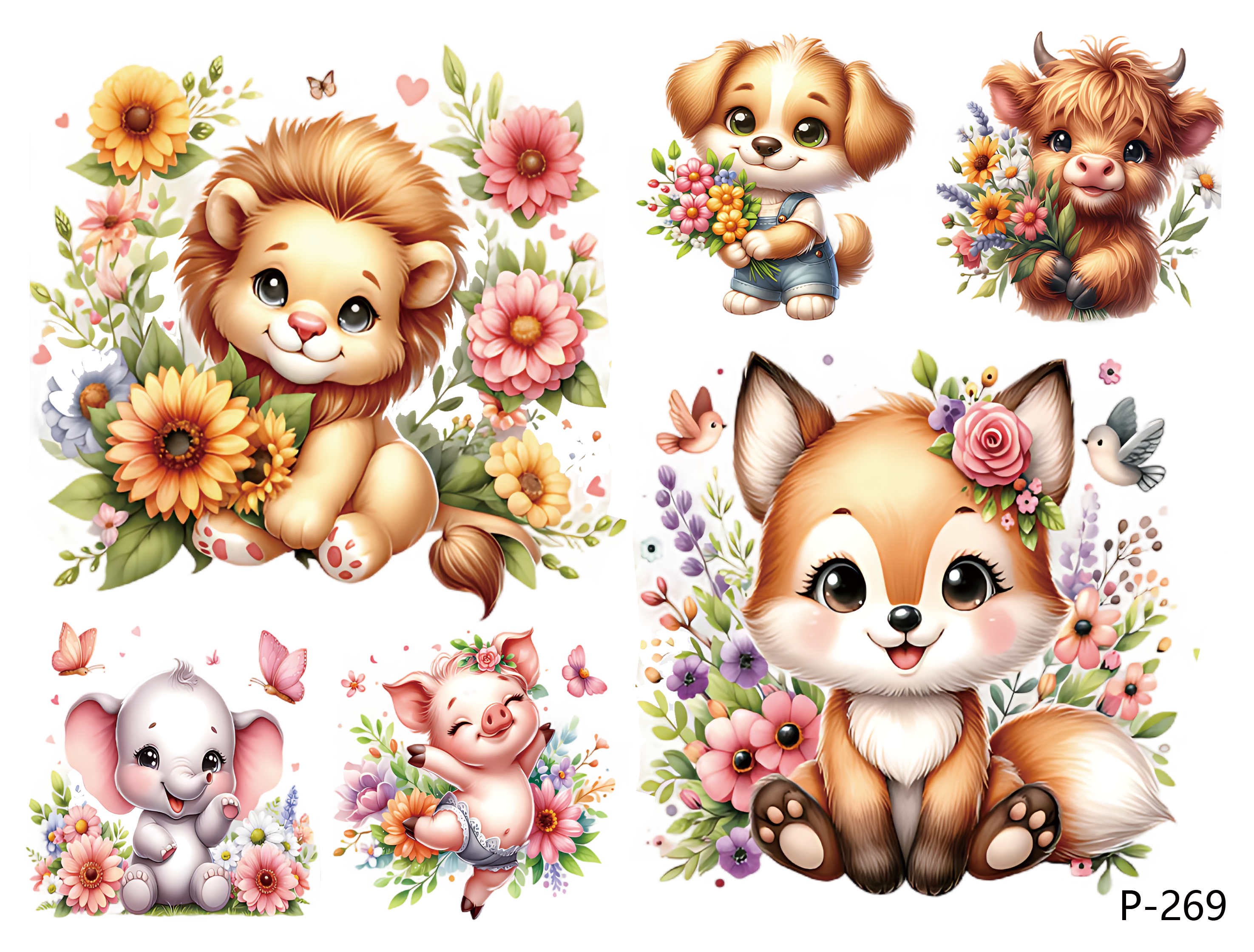 3D embossed stickers (B5 size, 12.5cm*9.5cm)