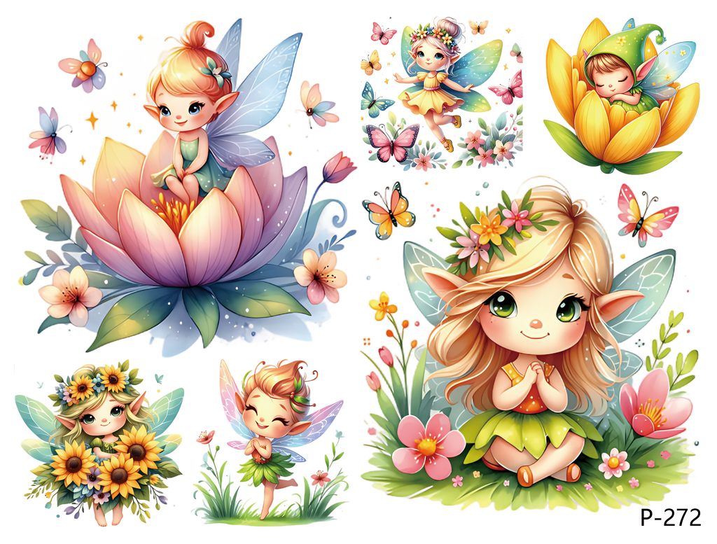 3D embossed stickers (B5 size, 12.5cm*9.5cm)