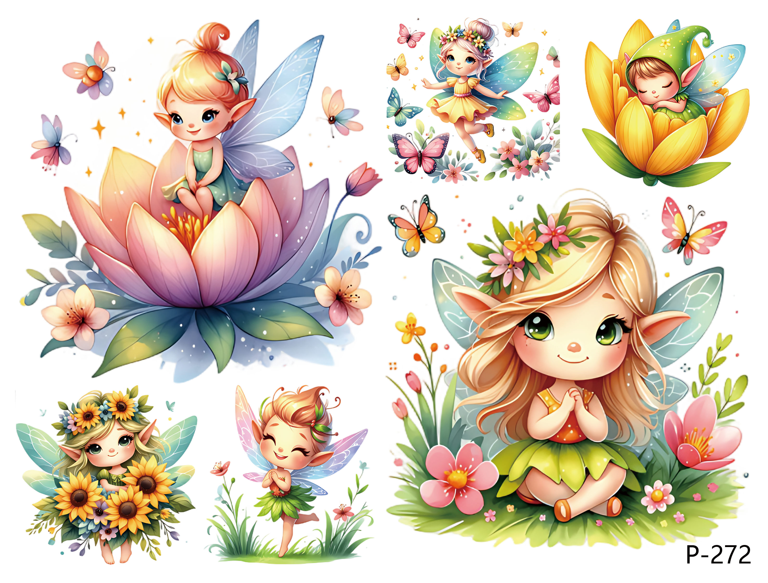 3D embossed stickers (B5 size, 12.5cm*9.5cm)