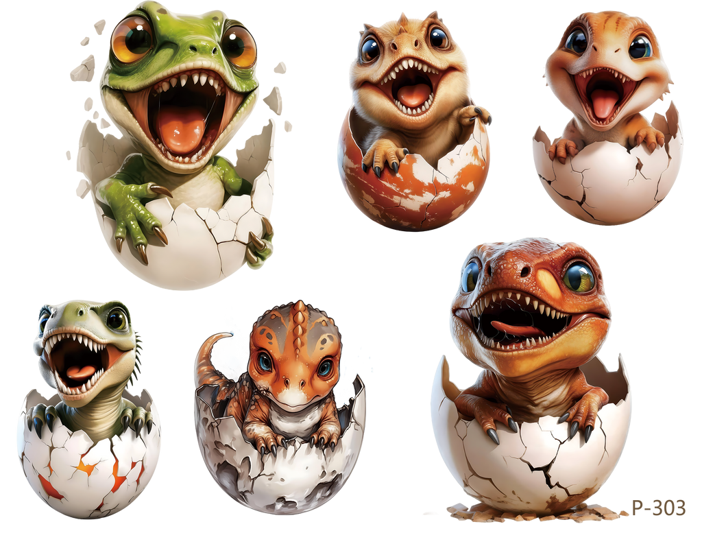 3D embossed stickers (B5 size, 12.5cm*9.5cm)