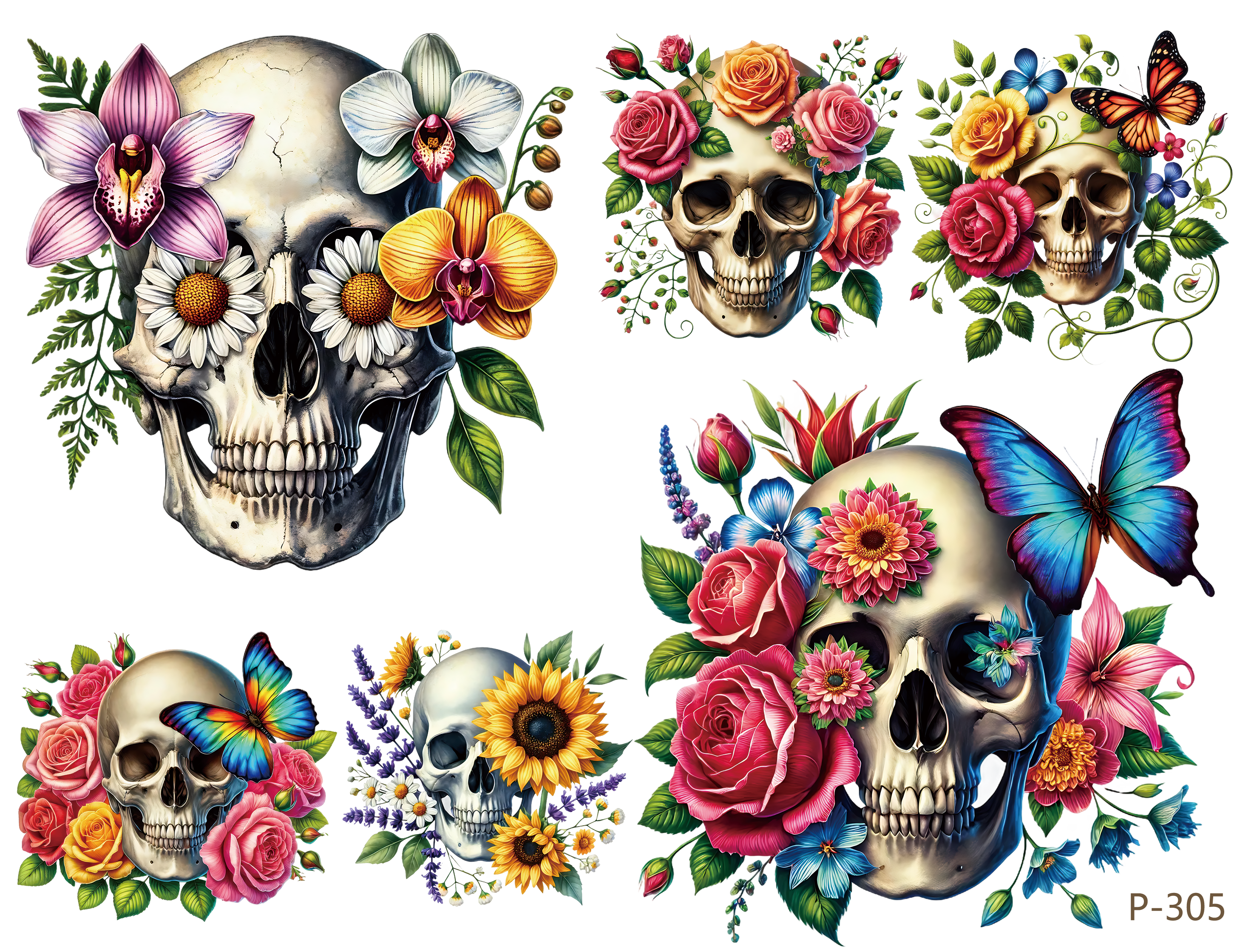 3D embossed stickers (B5 size, 12.5cm*9.5cm)