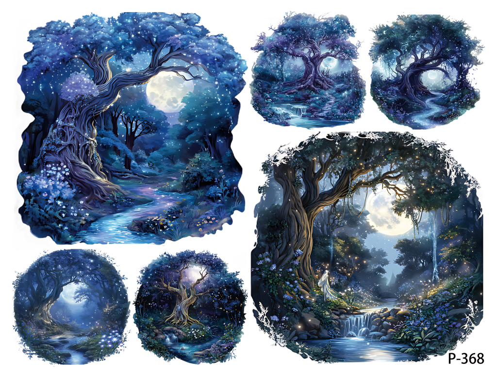3D embossed stickers (B5 size, 12.5cm*9.5cm)