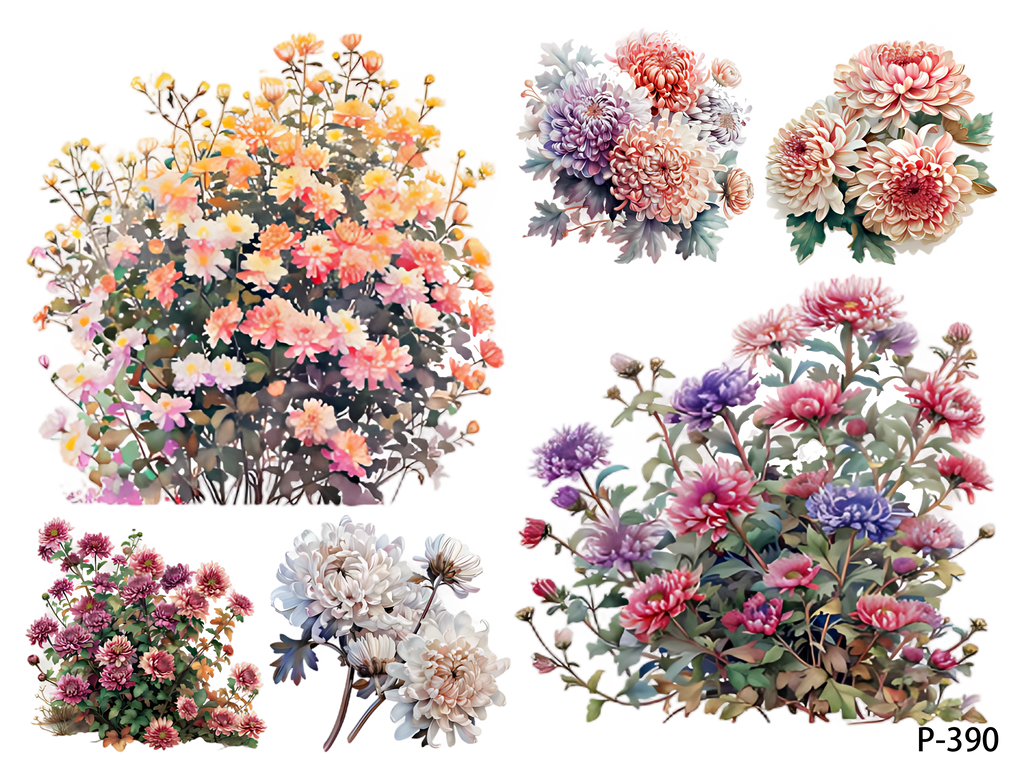 3D embossed stickers (B5 size, 12.5cm*9.5cm)