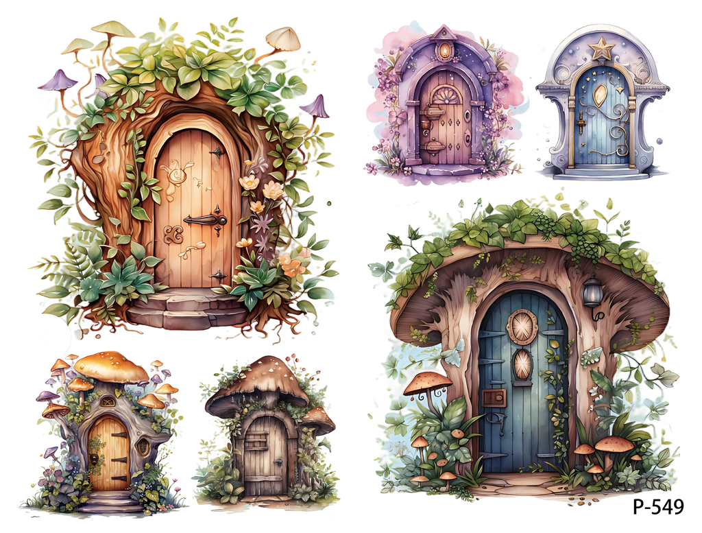 3D embossed stickers (B5 size, 12.5cm*9.5cm)
