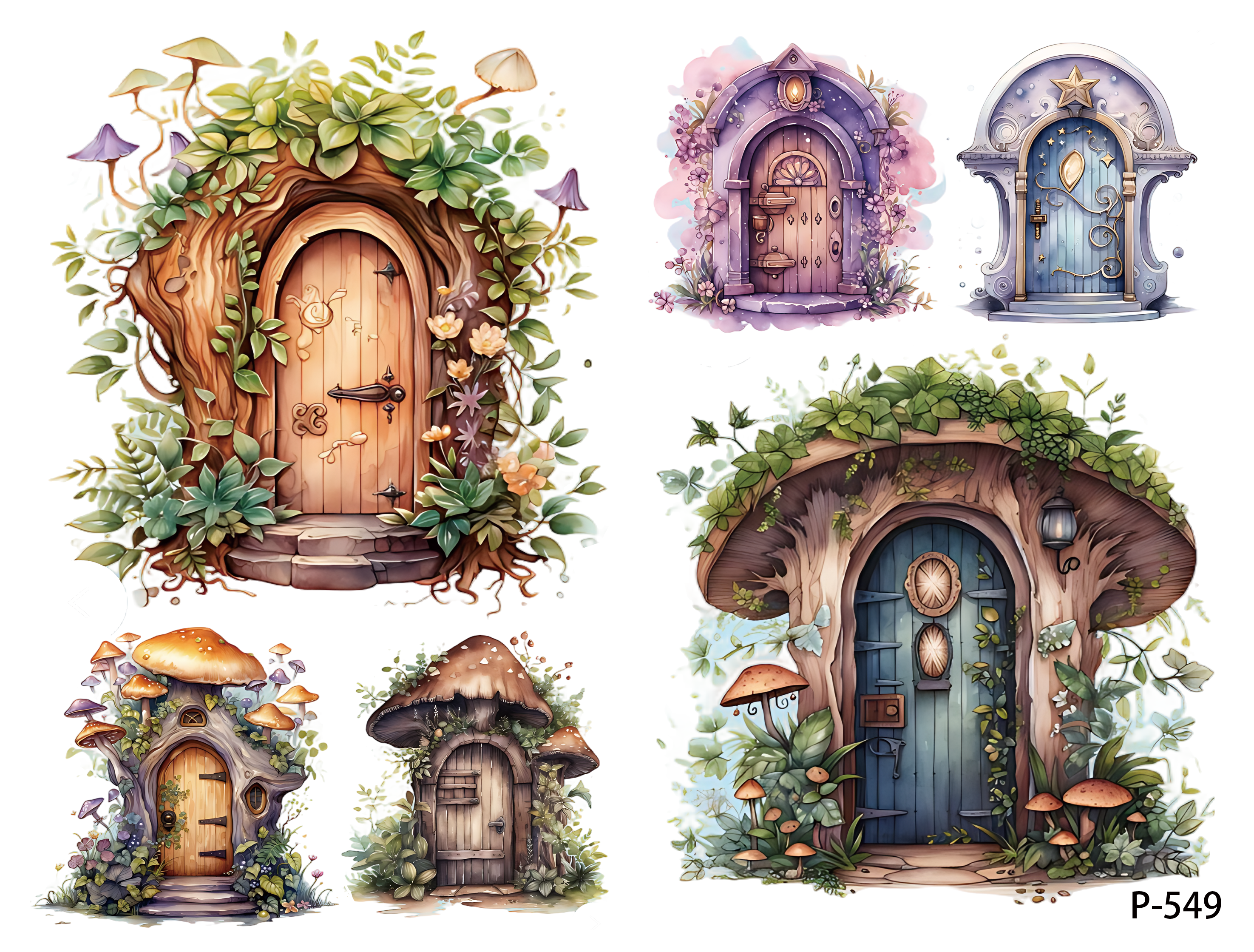 3D embossed stickers (B5 size, 12.5cm*9.5cm)