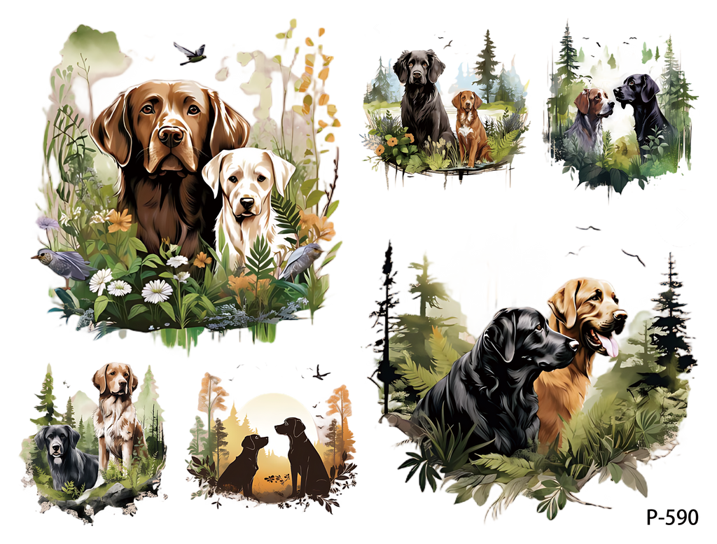 3D embossed stickers (B5 size, 12.5cm*9.5cm)